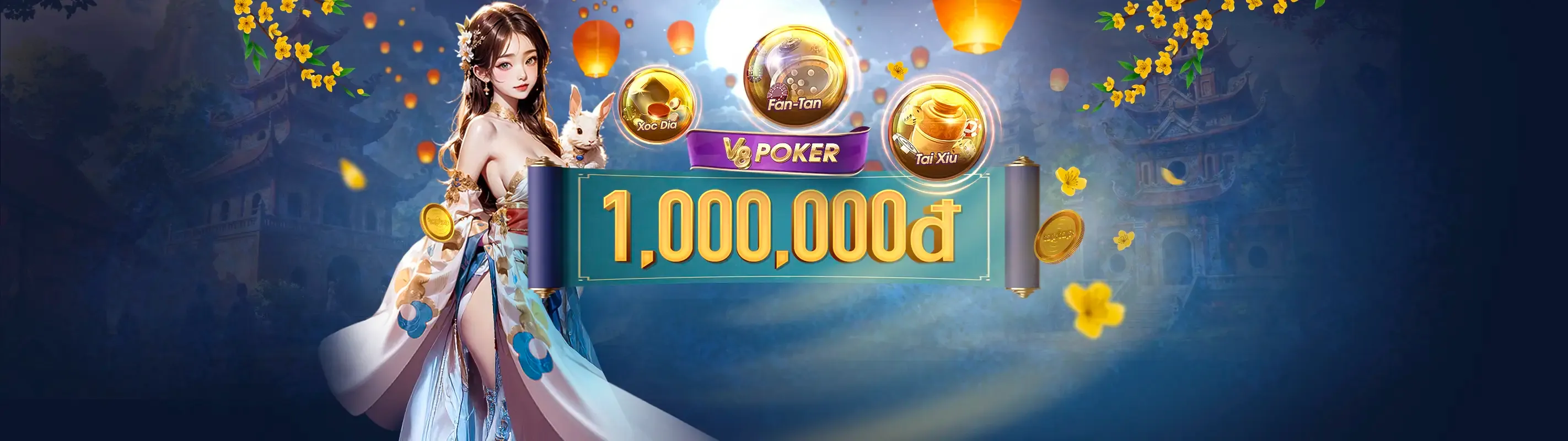 Hình ảnh chính về sòng bạc trực tuyến 8xbet web với máy đánh bạc và người chia bài trực tiếp